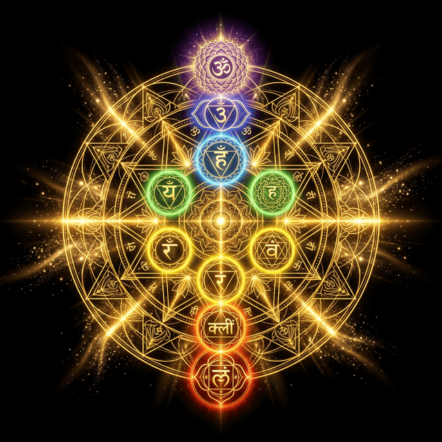 Sacred Golden Chakra